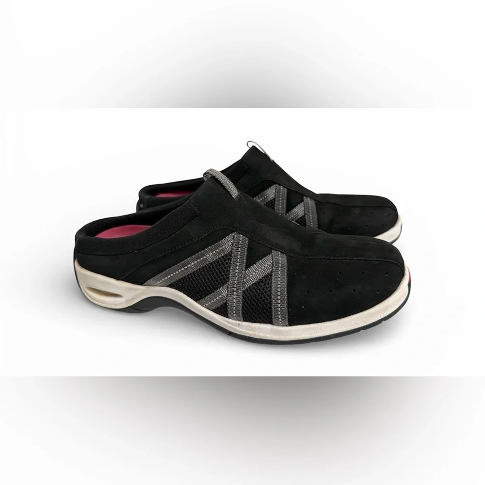 Cole Haan Women's Black and Gray Slip-On Sneakers